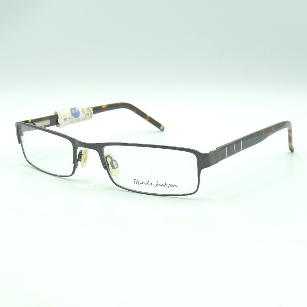 Randy Jackson 1025 Black Tortoise Eyeglass Frame 54 19 140